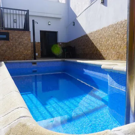 San Clemente With Pool & Wi-fi 度假居 Caleta de Interián